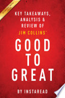 Cover of Good to Great: Why Some Companies Make the Leap... and Others Don't by [Jim Collins]