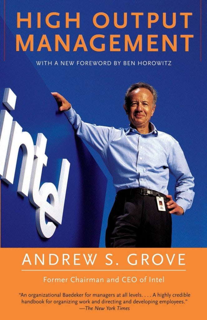 Cover of High Output Management by [Andrew S. Grove]