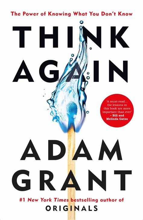 Cover of Think Again: The Power of Knowing What You Don't Know Hardcover by [Adam Grant]